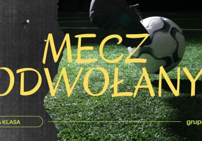 Niedzielny mecz Sparty Przysiersk przełożony na połowę kwietnia