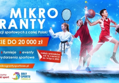 W Mikro Grantach można otrzymać dotacje na inicjatywy sportowe dla dzieci i młodzieży