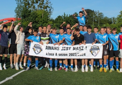 Tomasz Rogóż wprowadził MUKS CWZS Bydgoszcz do A klasy