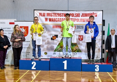Dominik Rubaj wicemistrzem kraju juniorów do 19 lat