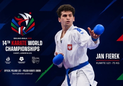 Jan Fierek powołany na Mistrzostwa Świata w karate olimpijskim