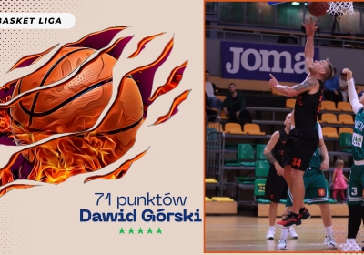 ABL. Dawid Górski rzucił aż 71 punktów. Świetna gra Kojotów [ZDJĘCIA]