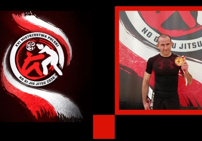 Fabian Skrabuła mistrzem Polski w No-Gi Jiu-Jitsu