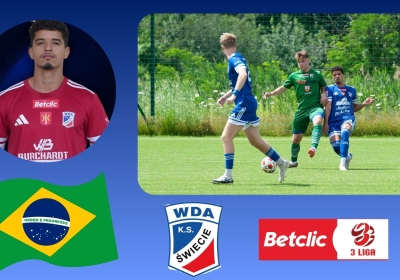 Brazylijczyk Kauê Souza piłkarzem Wdy Świecie