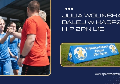 Julia Wolińska powołana na zgrupowanie kadry K-P ZPN U15