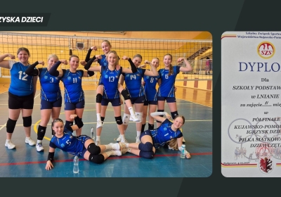 Igrzyska Dzieci. Siatkarki z SP Lniano w finale wojewódzkim