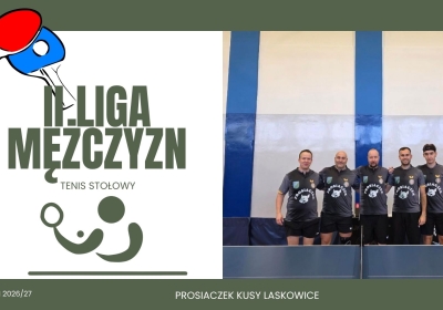 Dwie porażki Prosiaczek Kusy Laskowice na starcie nowego sezonu