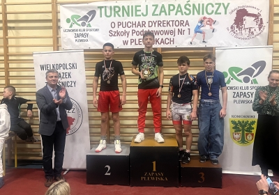 Hubert Dalak przywiózł z Plewisk złoty medal 