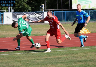 Pierwsza wygrana w sezonie. Zobacz skrót z meczu Wdy z Kotwicą Kórnik [WIDEO]