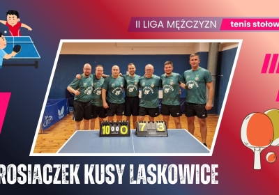 Prosiaczek Kusy Laskowice nadal w II lidze. Remis na początek nowego sezonu