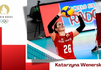 HOT NEWS. Katarzyna Wenerska zagra w Igrzyskach Olimpijskich w Paryżu!!!