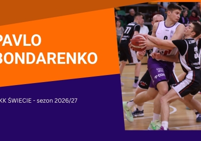 Pavlo Bondarenko dalej koszykarzem ŚKK Świecie