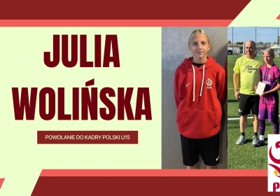 Julia Wolińska powołana na zgrupowanie reprezentacji Polski U15