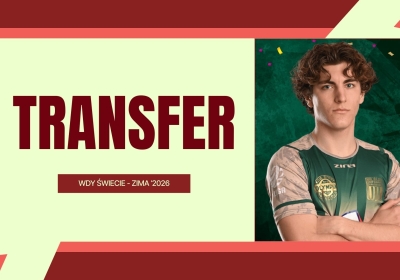 Jan Bonikowski piłkarzem Wdy Świecie. Jutro przyjeżdża Kluczevia