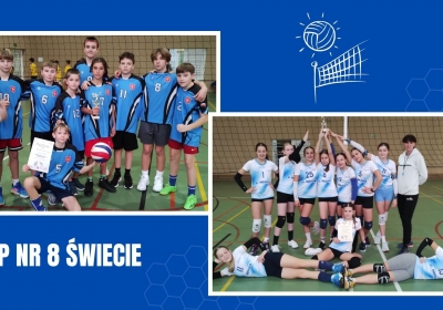 Igrzyska Dzieci. Podwójny siatkarski triumf SP nr 8 Świecie 