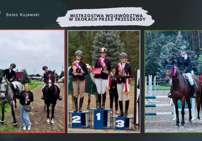 Klaudia Jarecka i Gaucho S wyskakali wicemistrzostwo województwa