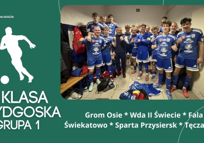 A klasa. Lider i wicelider zgubili punkty. Rezerwy Wdy Świecie coraz bliżej nich