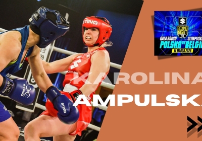Karolina Ampulska boksowała w Suzuki Boxing Night 39
