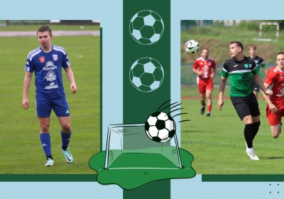 Dawid Duma i Medard Dahms w GLKS Dobrcz-Wudzyn