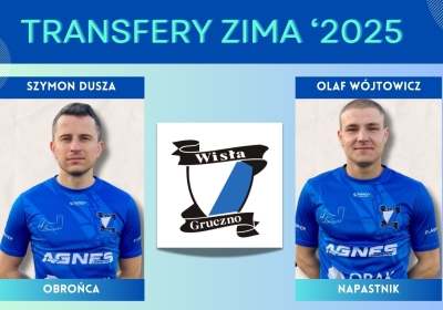 Szymon Dusza i Olaf Wójtowicz w Wiśle Gruczno