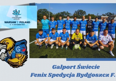 EMF Champions League. Galport w ćwierćfinale - zdecydowały rzuty karne