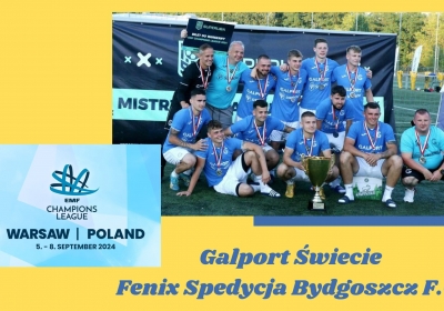 EMF Liga Mistrzów. Galport Świecie poznał grupowych rywali