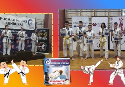 Pucharowe medale karateków ze Świecia i Roxany Szyndler w Golubiu-Dobrzyniu