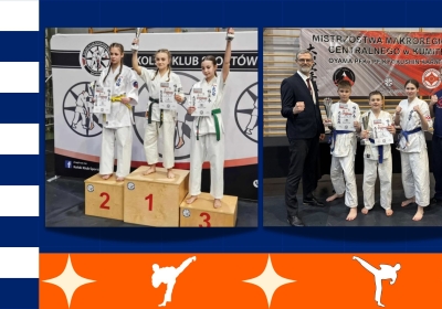 Roxana Szyndler i Mateusz Łotocki mistrzami Polski Centralnej w kyokushin karate
