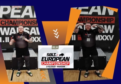 Łukasz Krzymiński wicemistrzem Europy SOLT w brazylijskim jiu-jitsu