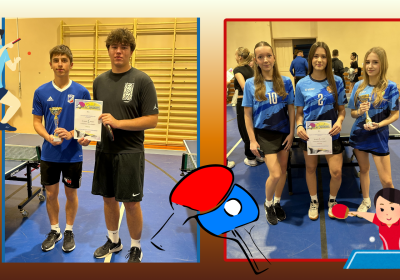 Licealiada. ZSOiP Świecie i I LO Świecie najlepsi w tenisa stołowego