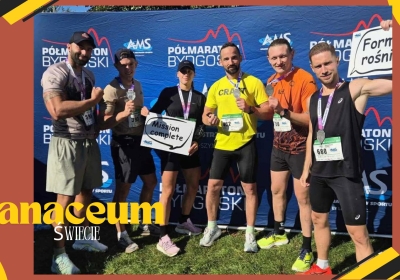 Panaceum Świecie trzecią ekipą Półmaratonu Bydgoskiego