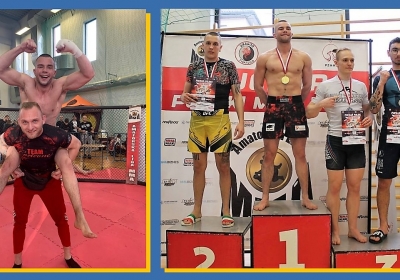 Jakub Przybylak z Corleone Team zdobył Puchar Polski MMA Pierwszy Krok