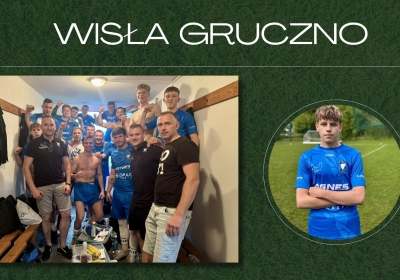 Wisła Gruczno wygrała z Piaskami Bydgoszcz. Debiut Mikołaja Chytronia