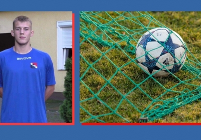 Aleksander Witek z premierowym golem w IV lidze [WIDEO]