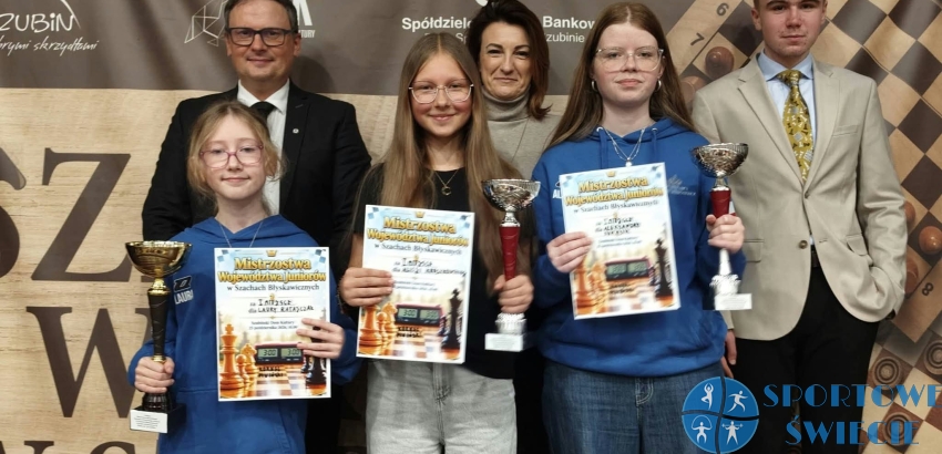 Złoto, srebro i 2x brąz Gambitu Świecie w Mistrzostwach Województwa Juniorów