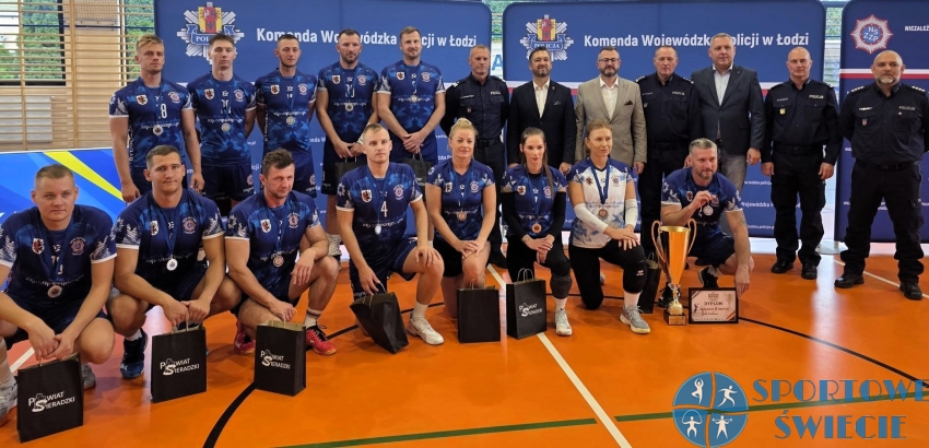 Czworo policjantów ze Świecia w wicemistrzowskiej drużynie KWP Bydgoszcz