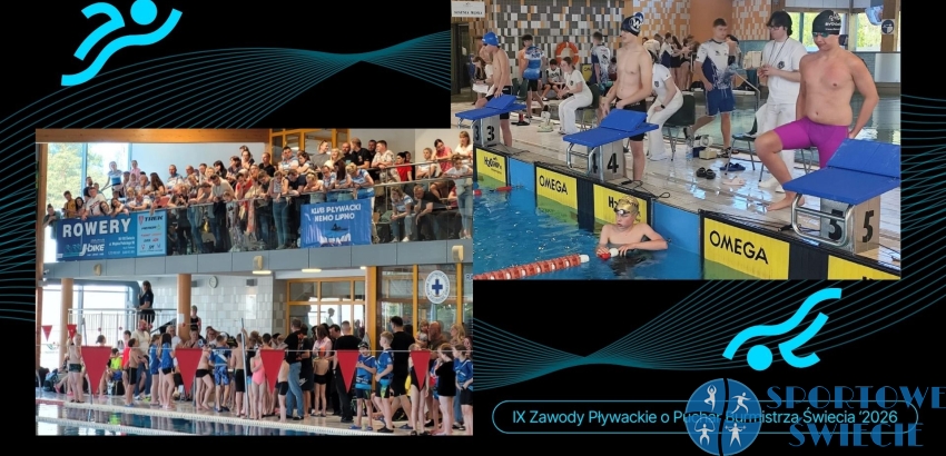 11 medali pływaków Olimpii Świecie na swoim basenie