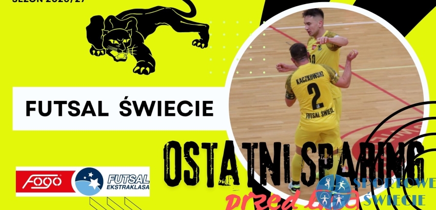 Ostatni sprawdzian przed ligą Świeckich Panter i Czerwonych Smoków