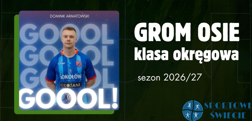 Niedosyt w Osiu po remisie Gromu z Gryfem Sicienko