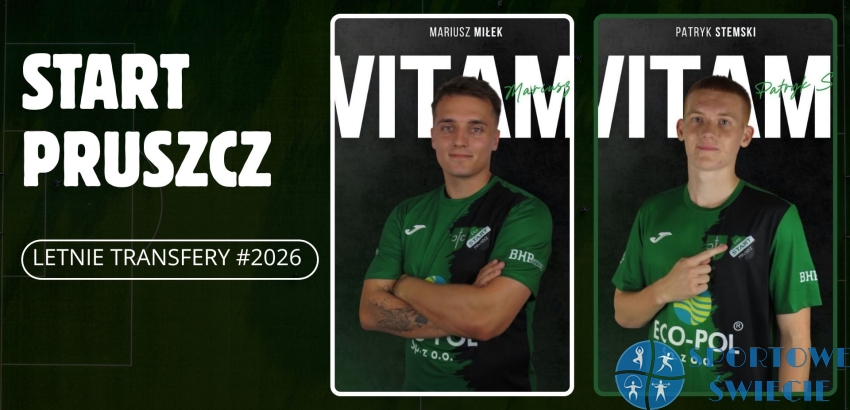 Mariusz Miłek i Patryk Stemski w Starcie Pruszcz