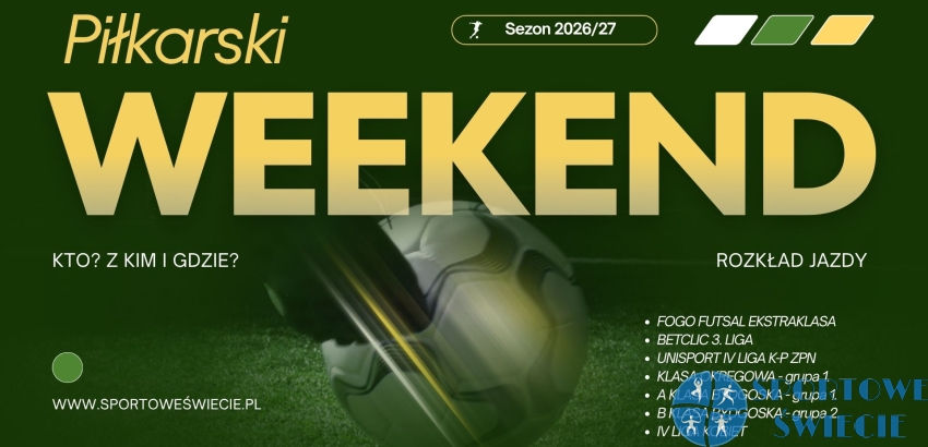 Piłkarski weekend – dwie drużyny kończą granie w 2026 roku