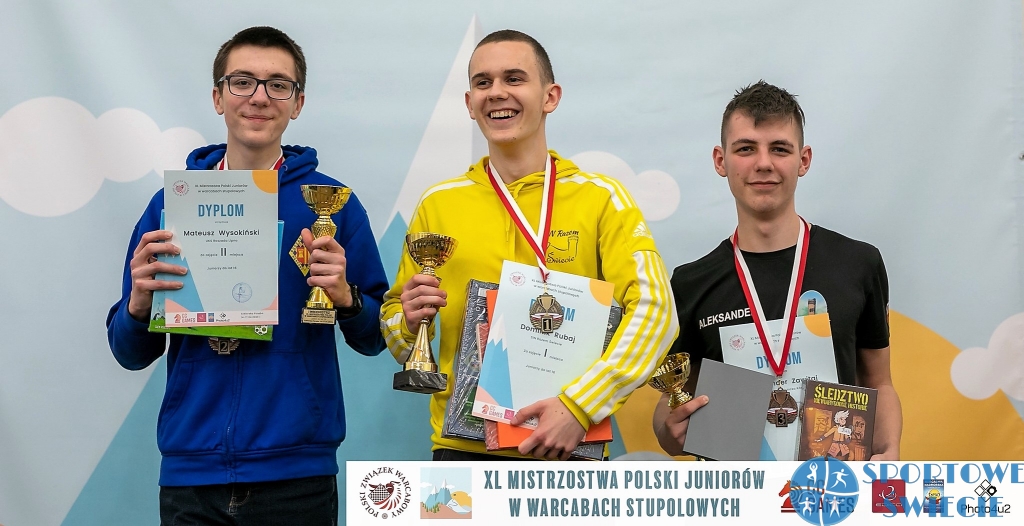 Dominik Rubaj podwójnym mistrzem Polski juniorów U-16 w warcabach