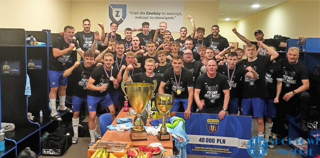 Zawisza Bydgoszcz obronił wojewódzki Puchar Polski