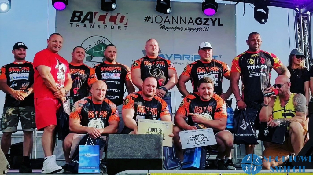 Oskar Ziółkowski wygrał zawody Pucharu Polski Strongman w Mutowie