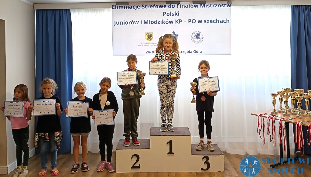 Agata Król z Osia pojedzie na mistrzostwach Polski w szachach
