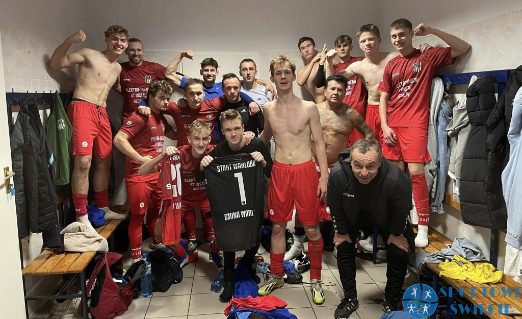 Piłkarze Startu Warlubie z pierwszymi punktami w sezonie