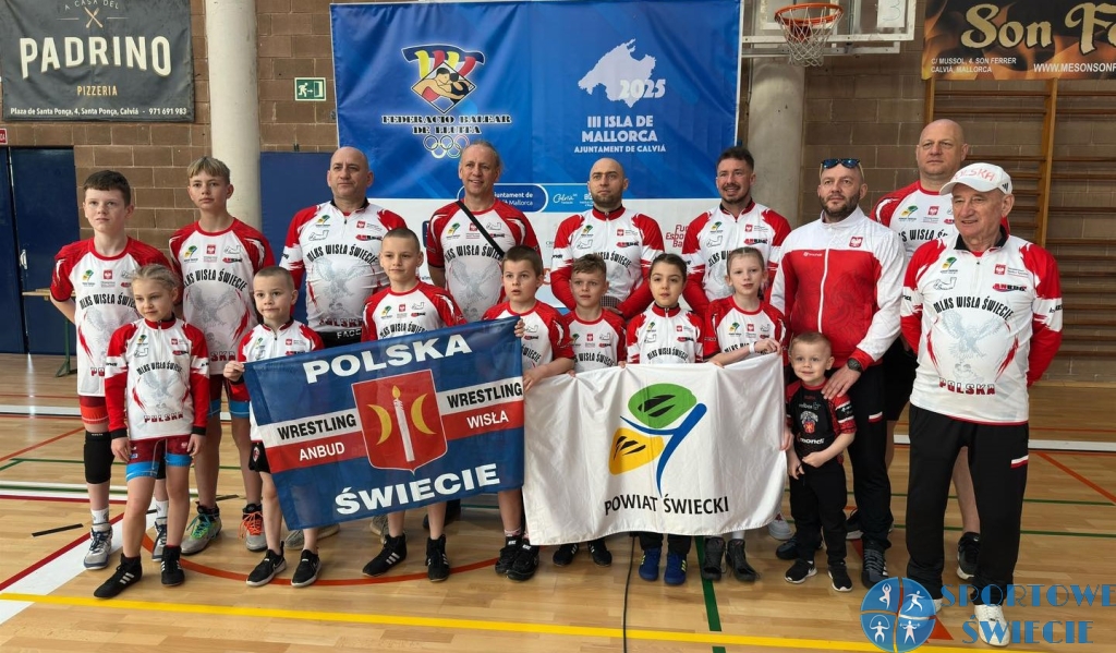 Zagraniczne wojaże młodych zapaśników Wisły Świecie
