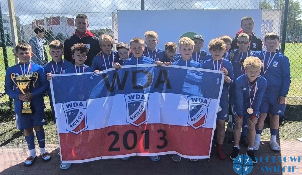 Młodzicy młodsi Wdy Świecie drudzy w Bałtyk Cup w Ustce
