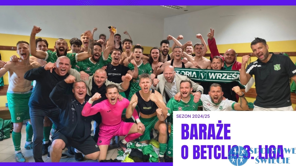 Victoria Września piątym beniaminkiem grupy 2. Betclic 3. Liga