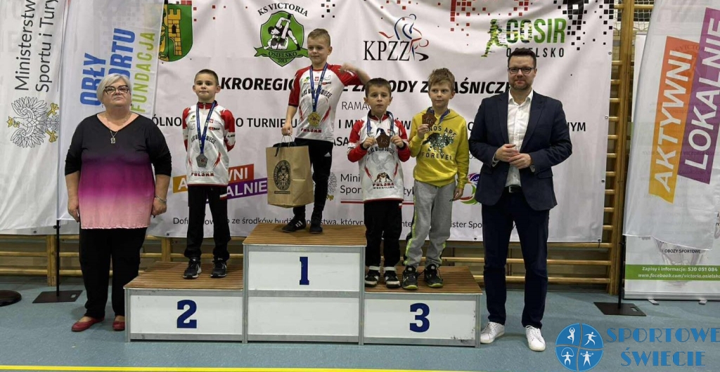 Świetny turniej zapaśników Wisły Anbud Świecie w Osielsku [WYNIKI, ZDJĘCIA]